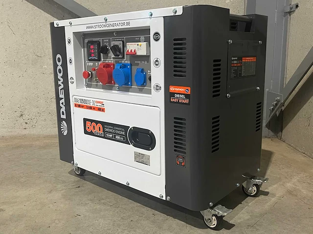 Daewoo ddae10500dse-3g diesel stroomgenerator - afbeelding 1 van  20