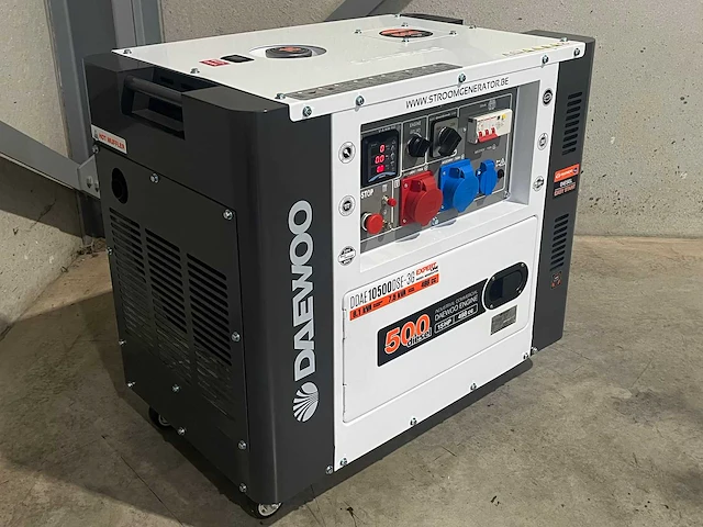 Daewoo ddae10500dse-3g diesel stroomgenerator - afbeelding 18 van  20