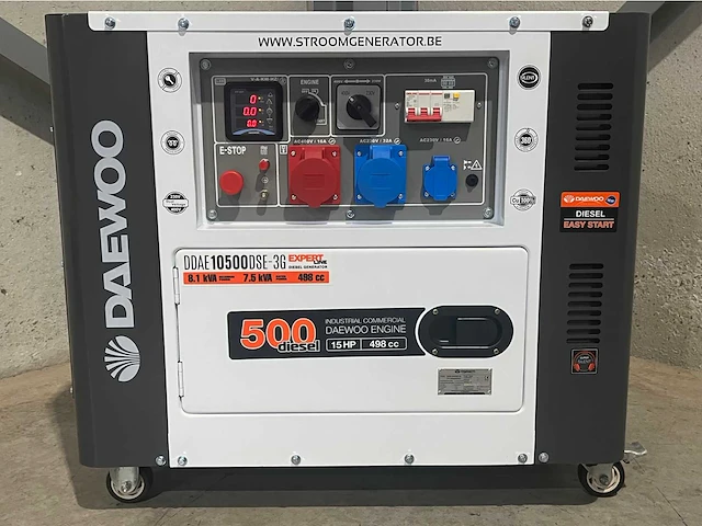 Daewoo ddae10500dse-3g diesel stroomgenerator - afbeelding 20 van  20