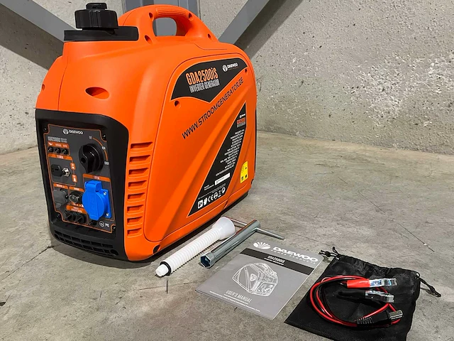 Daewoo gda2500is inverter stroomgenerator - afbeelding 10 van  19