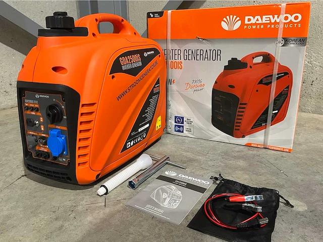 Daewoo gda2500is inverter stroomgenerator - afbeelding 11 van  19