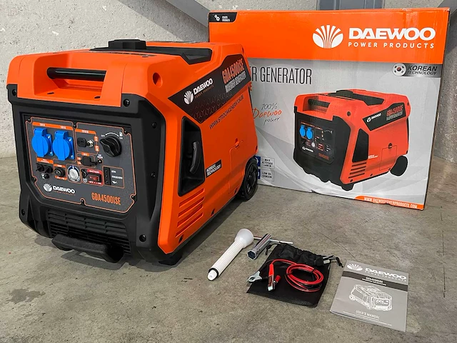 Daewoo gda4500ise inverter stroomgenerator - afbeelding 8 van  17