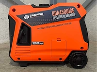 Daewoo gda4500ise inverter stroomgenerator - afbeelding 14 van  17