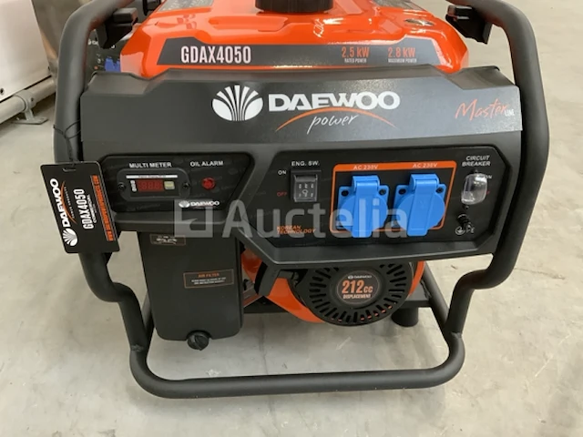 Daewoo gdax4050 benzine generator - afbeelding 5 van  12