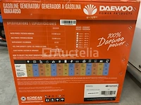 Daewoo gdax4050 benzine generator - afbeelding 2 van  12