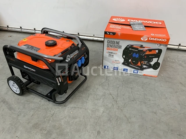 Daewoo gdax4050 benzine generator - afbeelding 3 van  12