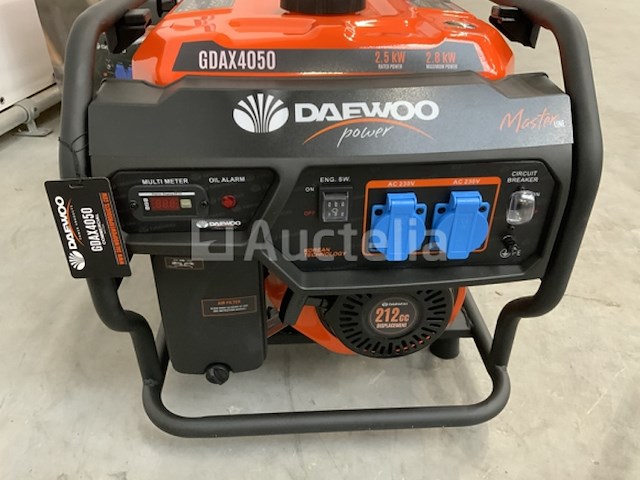 Daewoo gdax4050 benzine generator - afbeelding 5 van  12