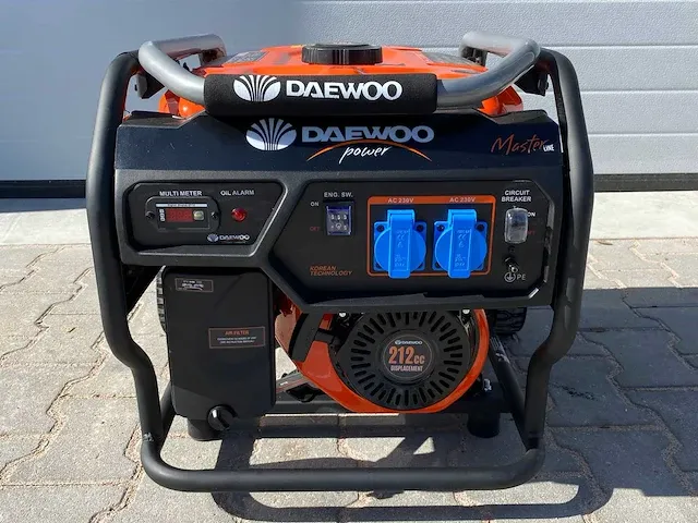 Daewoo gdax4050 benzine stroomgenerator - afbeelding 2 van  6