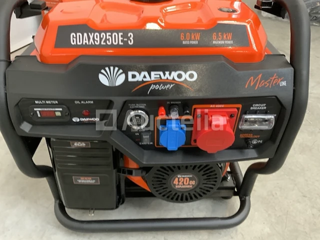 Daewoo gdax9250e benzine generator - afbeelding 11 van  15
