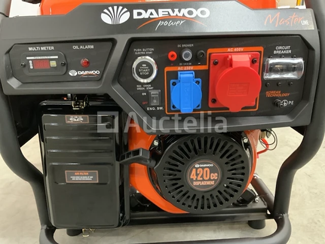 Daewoo gdax9250e benzine generator - afbeelding 15 van  15