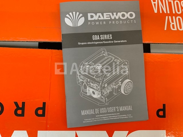 Daewoo gdax9250e benzine generator - afbeelding 15 van  15