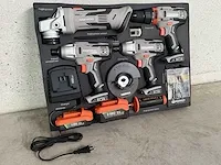 Daewoo u-force 4-delige set accu gereedschappen - afbeelding 8 van  14