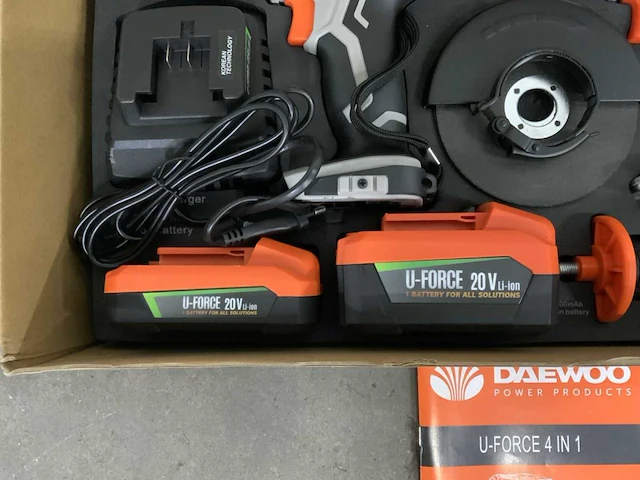 Daewoo u force 4 in 1 accu gereedschapset - afbeelding 7 van  8