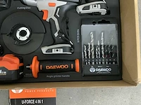 Daewoo u force 4 in 1 accu gereedschapset - afbeelding 7 van  8