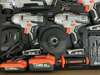 Daewoo u force 4 in 1 accu gereedschapset - afbeelding 8 van  8