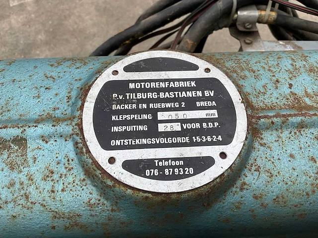 Daf 575 maritieme dieselmotor met paragon gears marine keerkoppeling - afbeelding 8 van  9