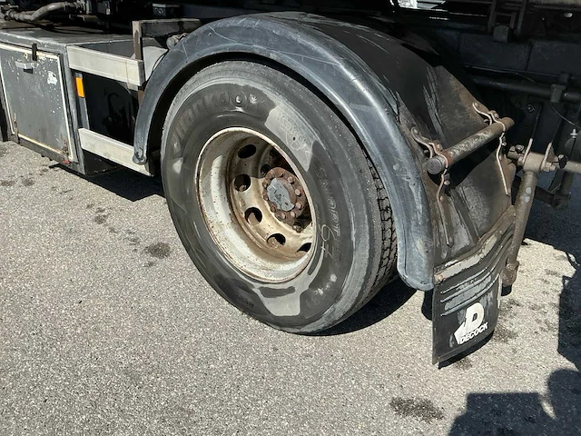 Daf ae75pe-s vrachtwagen met containerchassis - afbeelding 14 van  15