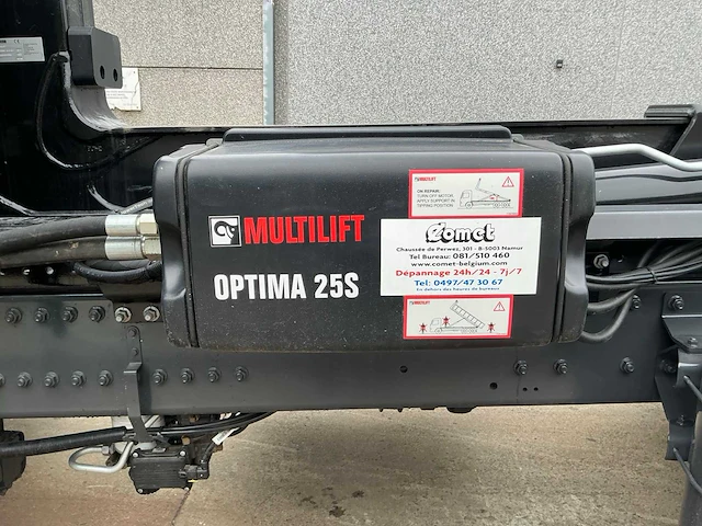 Daf cf 480 container kraanwagen met slechts 174kms - afbeelding 17 van  62