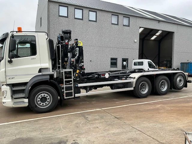 Daf cf 480 container kraanwagen met slechts 174kms - afbeelding 12 van  62