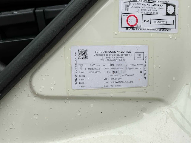 Daf cf 480 container kraanwagen met slechts 174kms - afbeelding 30 van  62