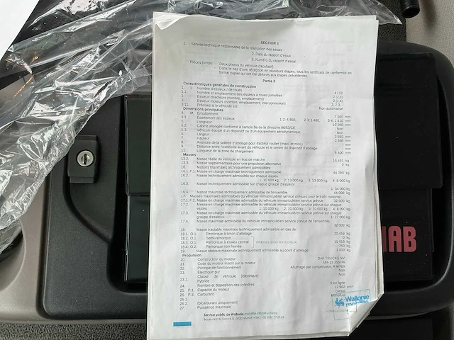 Daf cf 480 container kraanwagen met slechts 174kms - afbeelding 49 van  62