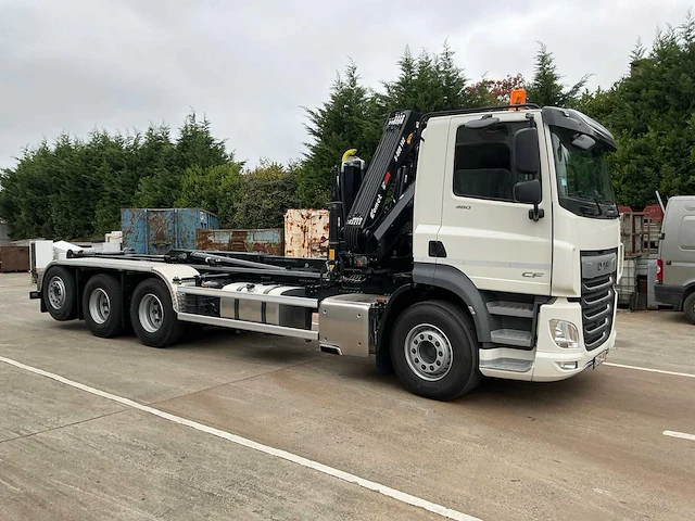 Daf cf 480 container kraanwagen met slechts 174kms - afbeelding 60 van  62