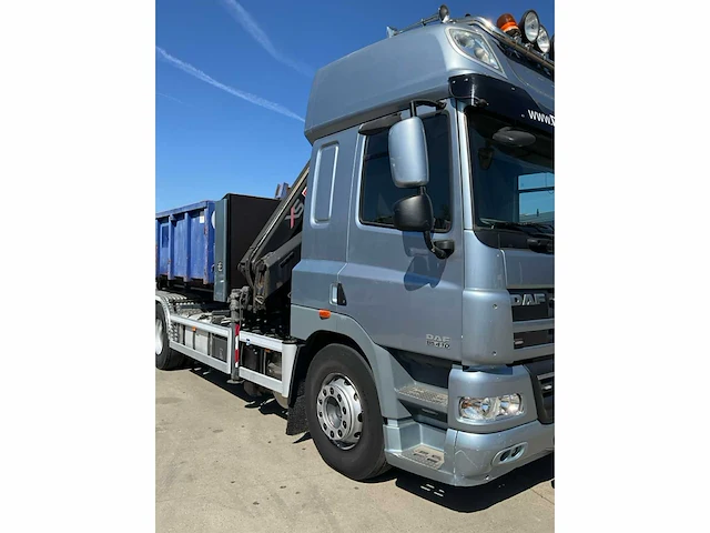 Daf cf vrachtwagen kraan zonder container - afbeelding 50 van  52