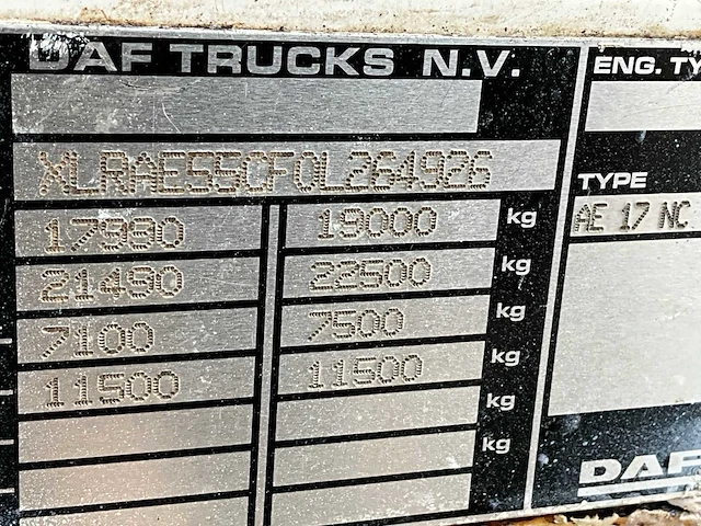 Daf lf55 vrachtwagen - afbeelding 35 van  40