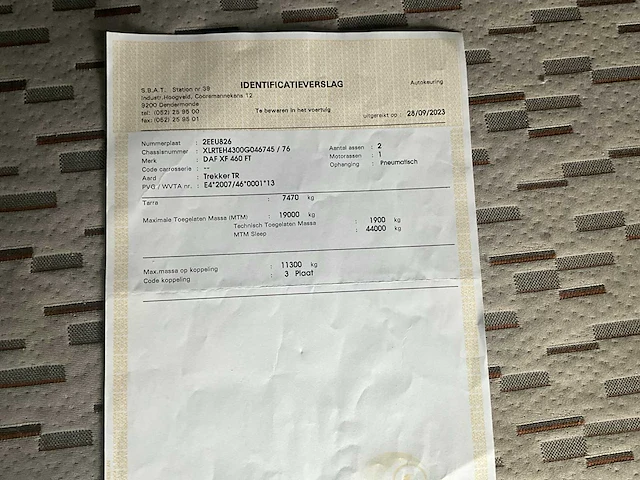 Daf trekker, 2014 - afbeelding 26 van  34