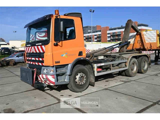 Daf trekker met waf containersysteem - afbeelding 1 van  26