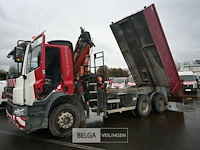 Daf vrachtwagen met kipbak en terex atlas 165.2e autolaadkraan - afbeelding 8 van  31