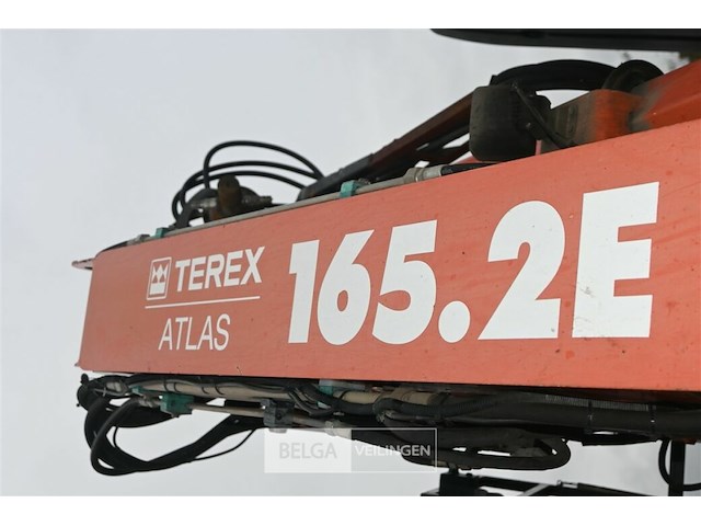 Daf vrachtwagen met kipbak en terex atlas 165.2e autolaadkraan - afbeelding 21 van  31