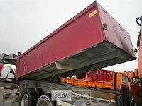 Daf vrachtwagen met kipbak en terex atlas 165.2e autolaadkraan - afbeelding 22 van  31