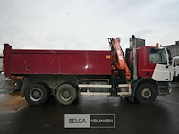 Daf vrachtwagen met kipbak en terex atlas 165.2e autolaadkraan - afbeelding 12 van  31