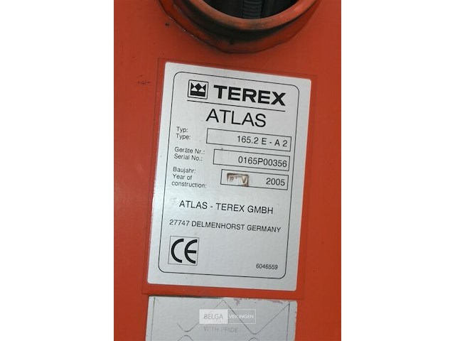 Daf vrachtwagen met kipbak en terex atlas 165.2e autolaadkraan - afbeelding 25 van  31