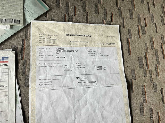 Daf xf 460 ft - 2015 - afbeelding 29 van  37