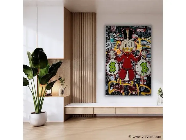 Dagoback 40x60 cm - canvas wanddecoratie - afbeelding 1 van  2