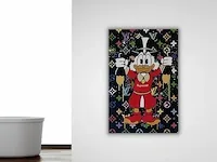 Dagobert 60x90 cm - canvas wanddecoratie - afbeelding 1 van  2