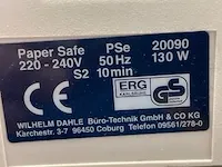 Dahle papierversnipperaar - afbeelding 3 van  3