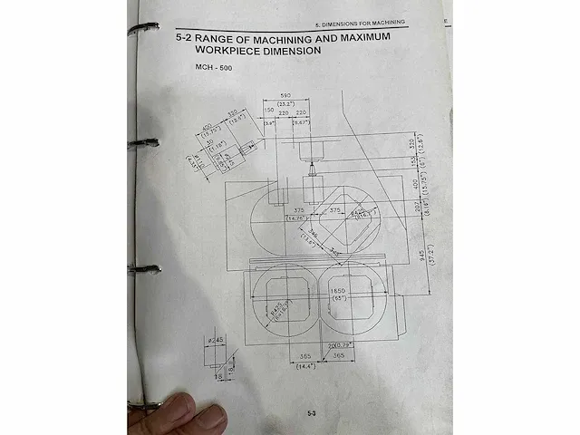 Dahlih mch-500 cnc bewerkingscentrum - afbeelding 17 van  23