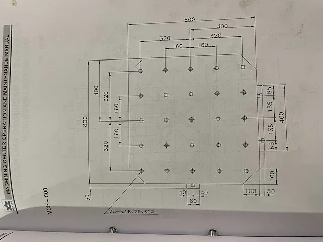 Dahlih mch-800 cnc bewerkingscentrum - afbeelding 31 van  36