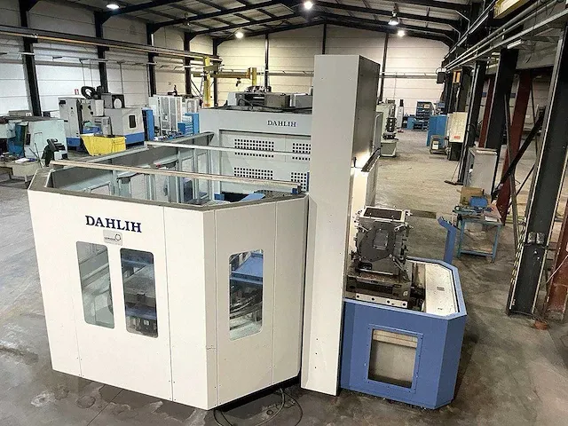 Dahlih mch-800 cnc fanuc met 6 pallets horizontaal bewerkingscentrum - afbeelding 25 van  36