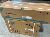 Daikin - emura ftxj25/rxj25 silver - airconditioning binnenunit met buitenunit - afbeelding 2 van  4