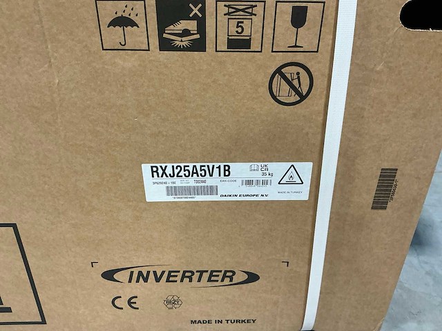 Daikin - emura ftxj25/rxj25 silver - airconditioning binnenunit met buitenunit - afbeelding 4 van  4