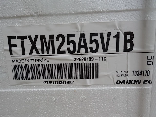 Daikin airco indoor unit - afbeelding 2 van  2