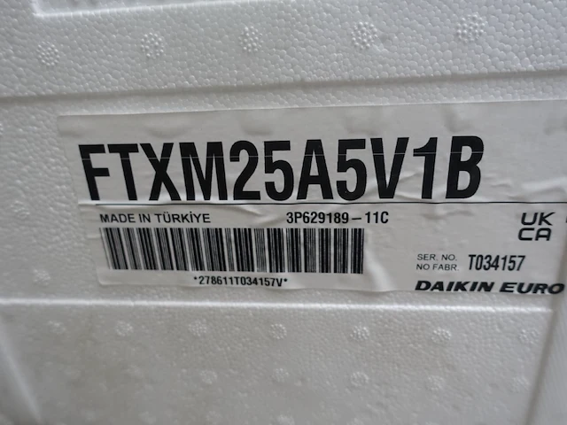Daikin airco indoor unit - afbeelding 2 van  2