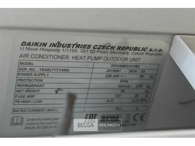 Daikin airco - afbeelding 4 van  5