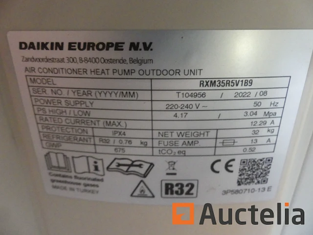 Daikin airconditioner/verwarming - afbeelding 6 van  8