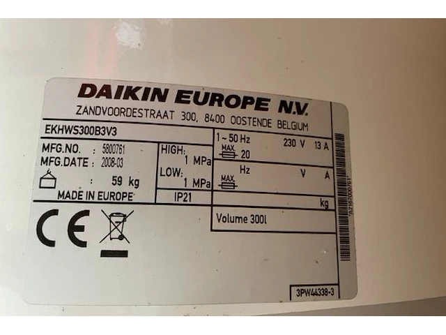 Daikin altermo boiler - afbeelding 3 van  4