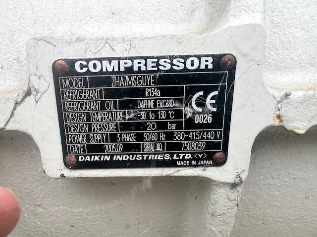 Daikin ewad 170 snelkoeler - chiller-luchtgekoelde ijswaterkoelgroep - afbeelding 9 van  12
